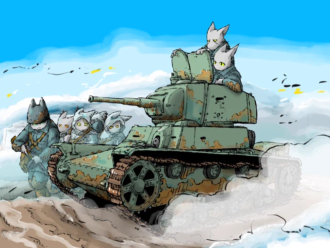 盗品軍団
良く見ると同一兵士が居たりします? 