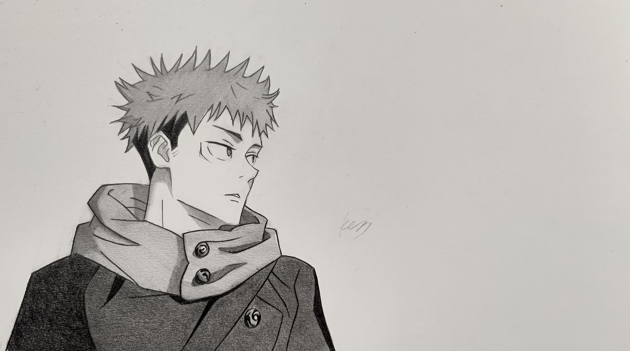 Ke 3 イラスト集 虎杖悠仁 お誕生日おめでとう 虎杖悠仁誕生祭21 虎杖悠仁生誕祭21 シャーペン画 模写 Ke 3 イラスト集 虎杖悠仁 お誕生日おめでとう 虎杖悠仁誕生祭21 虎杖悠仁生誕祭21 シャーペン画 模写