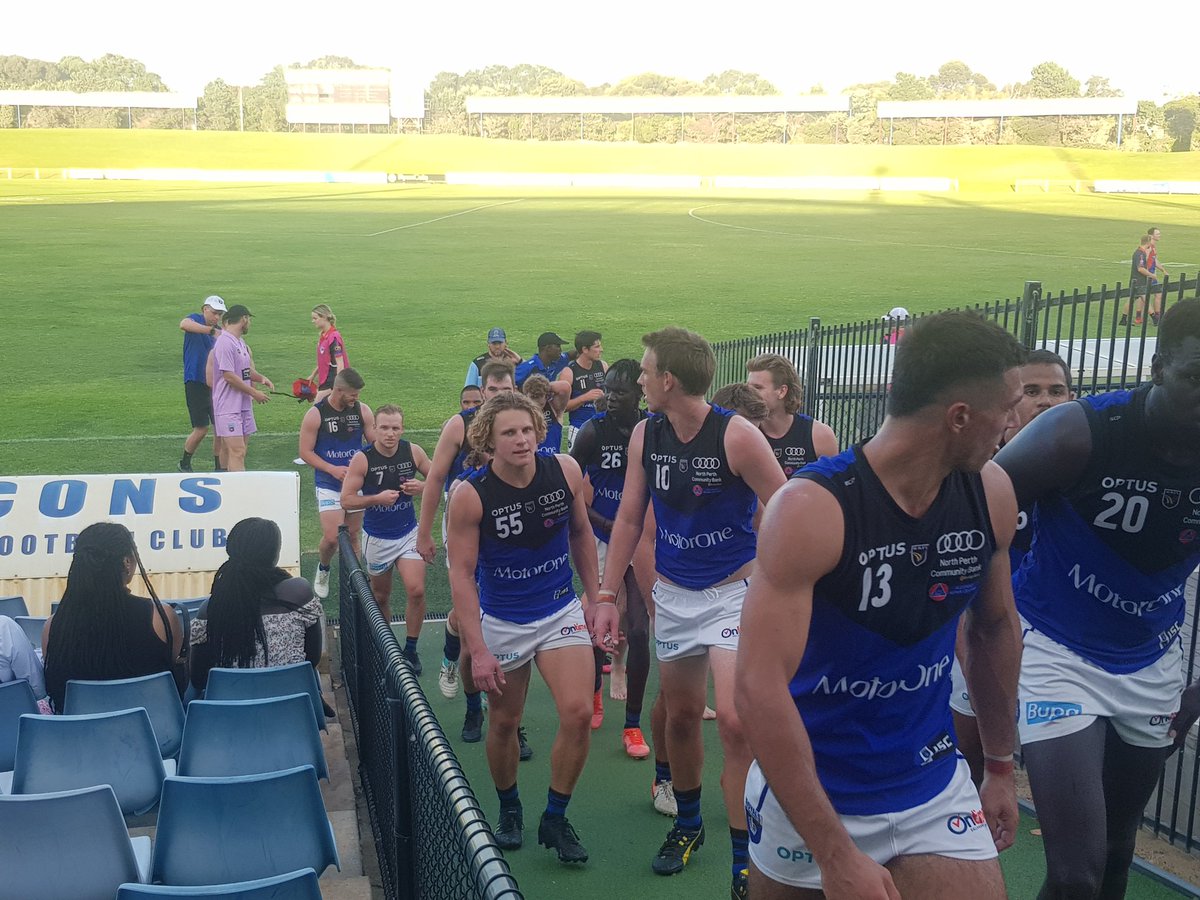 East Perth has lost the preseason game against The Falcons. EP 8.4 (52) WP 9.16 (70) GOALS: Magro 2, Kuek 2, Young, Dobson, Scott, Ajang Next week we have another scratch match, at home against Claremont