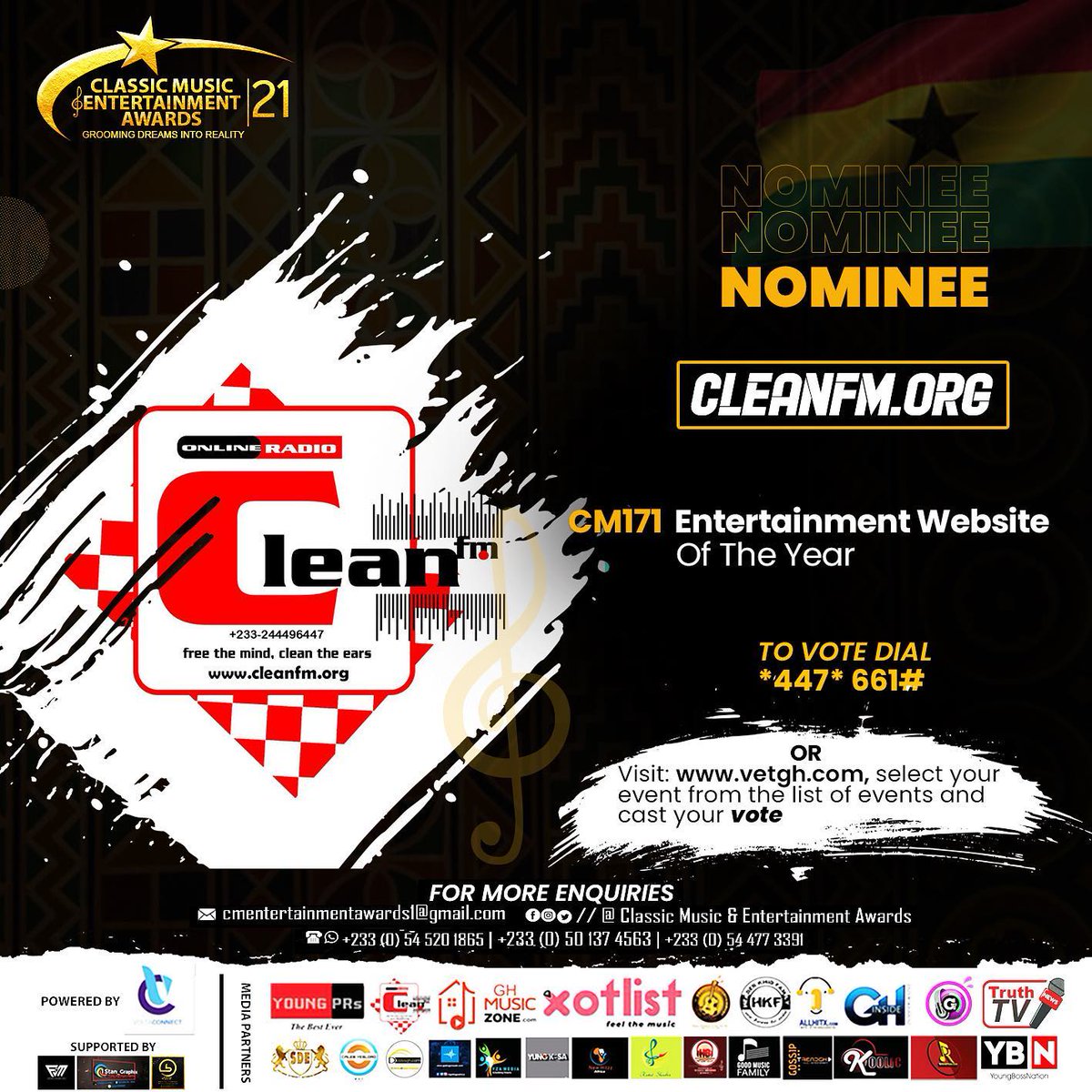 Cleanfmgh's tweet photo. Here we are... https://t.co/oUbYDJqJxw vote and lets win together https://t.co/2pHSn1EOHn