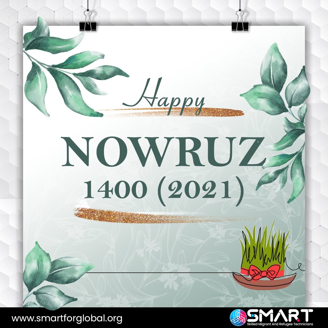 SMARTforGlobal's tweet photo. Persian New Year is Known as "Nowroz" (meaning "New Day" in Persian). It is all about celebrating new life at the beginning of Spring. 

Wishing peace and prosperity to everyone who celebrates on this Nowroz 1400

#happynowruz🎉 #persiannewyear #newlife #newcentury #nowrozperoz https://t.co/SWsye9vaBK