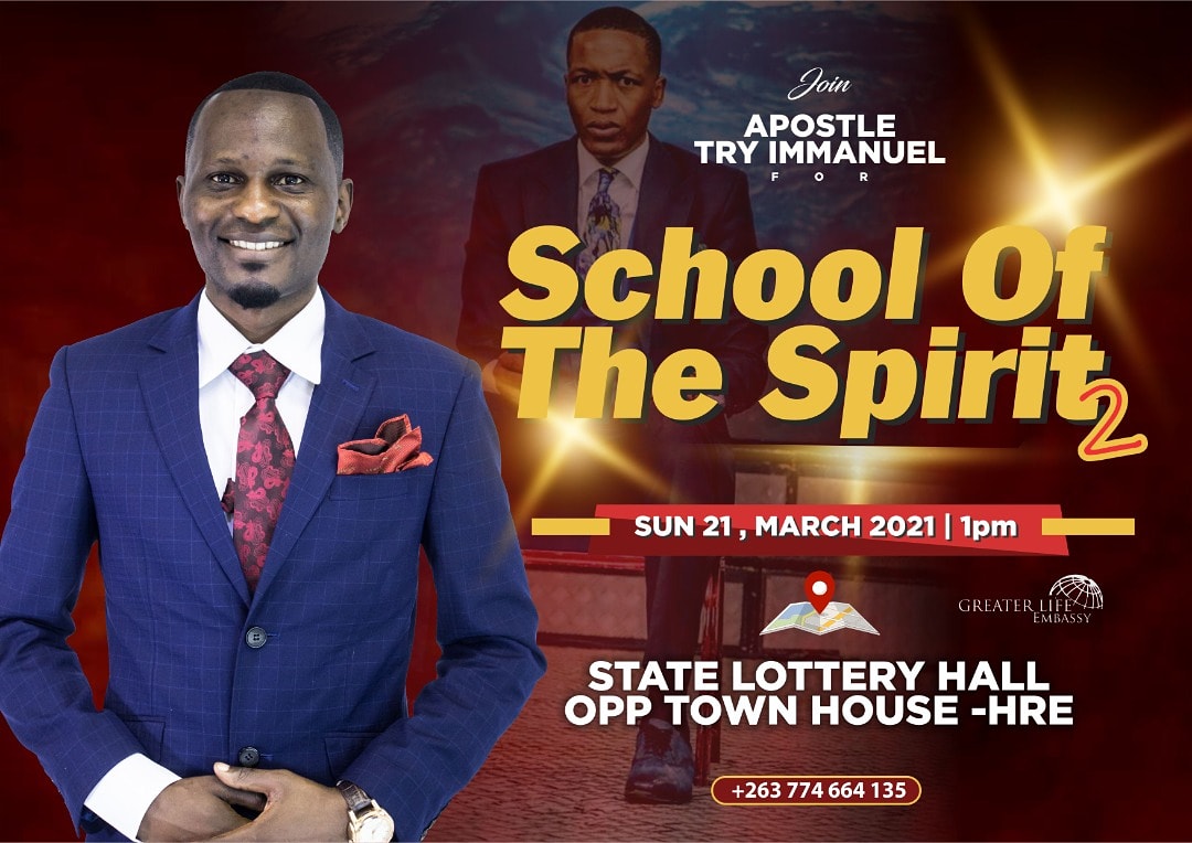 apostletry's tweet photo. SCHOOL OF THE SPIRIT (2)
Tommorow you will understand how to effect change. You will master the relationship between the spirit realm and the physical and you will know how to govern the natural through mastering the supernatural.
#1pmsharp #TheStateLotteryHall #GREATERLIFEHRE. https://t.co/sp27E9u9Ha