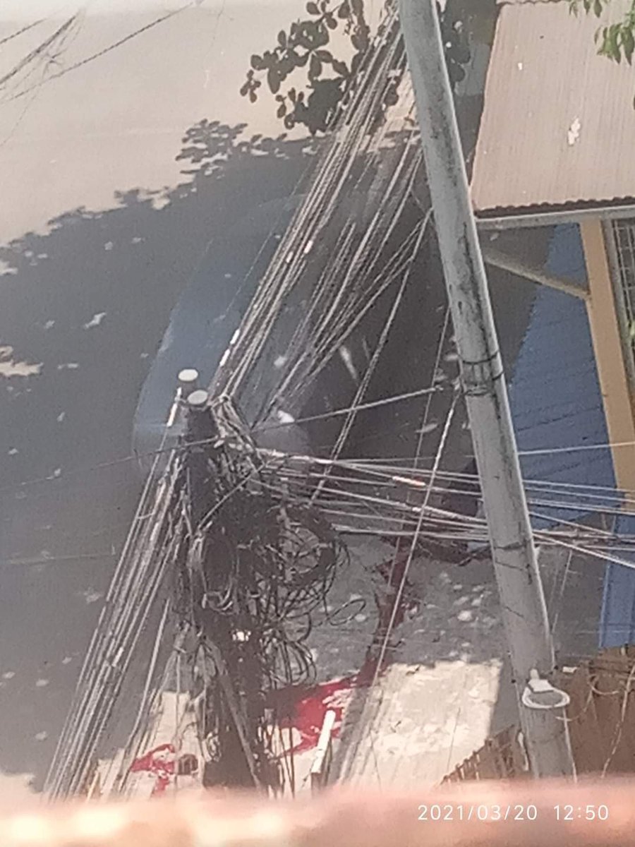 A young man in Rangoon's Tamwe Township, Burma, was shot in the head and died on the spot after unjustly shooting and unarmed civilians. Robbery  Terrorism is being carried out openly day and night.
#WeNeedR2PInMyanmar 
#WhatIsHappeningInMyanmar