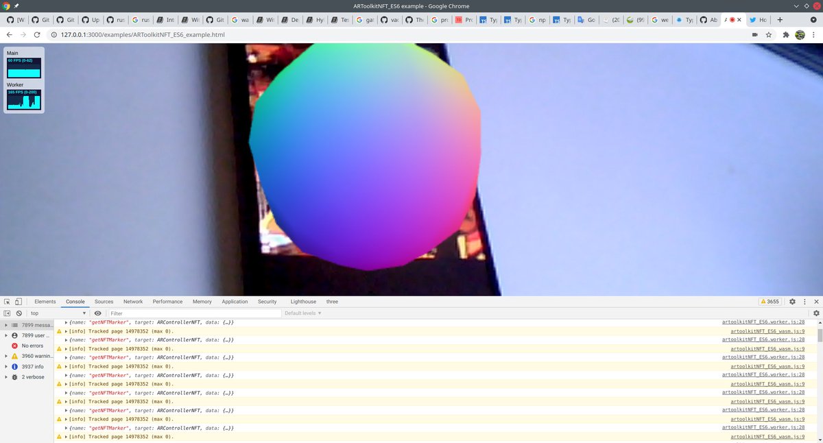 WebarkitO's tweet image. The #typescript version of #jsartoolkitNFT is going well, At this time we can track the classical pinball image!! 🥳💥🤳✌️See PR: github.com/webarkit/jsart… #opensource #github #reactjs #javascript #WebAR #WebARKit #AugmentedReality