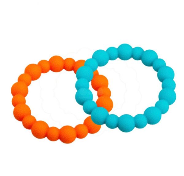 SpaceKraft29's tweet photo. Bijoux Bangle - A classic bangle made to look like beads in one solid piece making it full of texture.

Available in two colours : Orange or Teal.

Buy yours here: https://t.co/PnyB16E74q 

#bijouxbangle #sensorytoys #spacekraft https://t.co/ZsVCihR6Dw