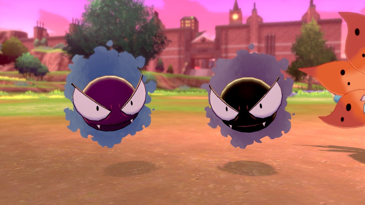 Lana 新米狩人 通常ゴースと色違いゴースかわいい ポケモン剣盾 色違いポケモン ゴース T Co Butdqqnsjg Twitter