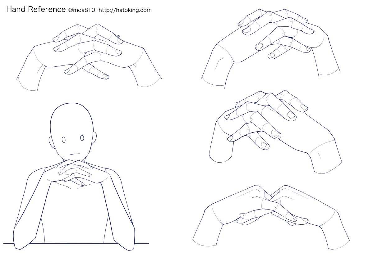 Moa トレスokな手のイラスト資料集に 頬杖 Resting Chin を追加しました けだるいシリーズ Hand Refs For Artists T Co wjw0jtjn