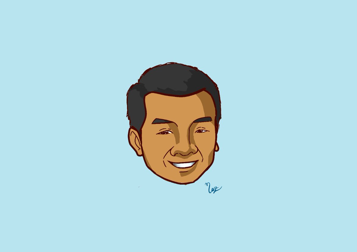 hansssolo's tweet image. Anakku bikin wajah bapaknya di laptop, hasilnya seperti ini...