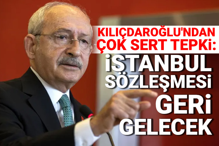 Bursada Bugün on Twitter: 'Kılıçdaroğlu'ndan çok sert tepki: İstanbul  Sözleşmesi geri gelecek Haberi oku---> https://t.co/YmBs7KqW25… '