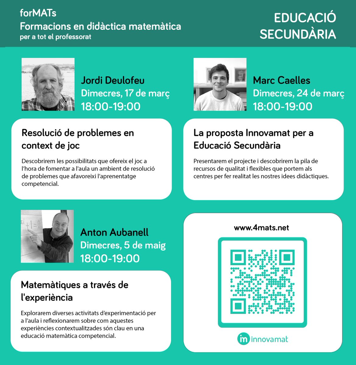 Ens hi acompanyeu? Us hi esperem!