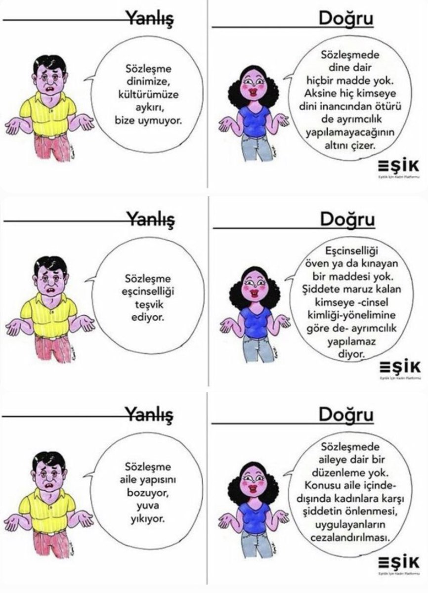 Mala anlatır gibi #İstanbulSözleşmesi