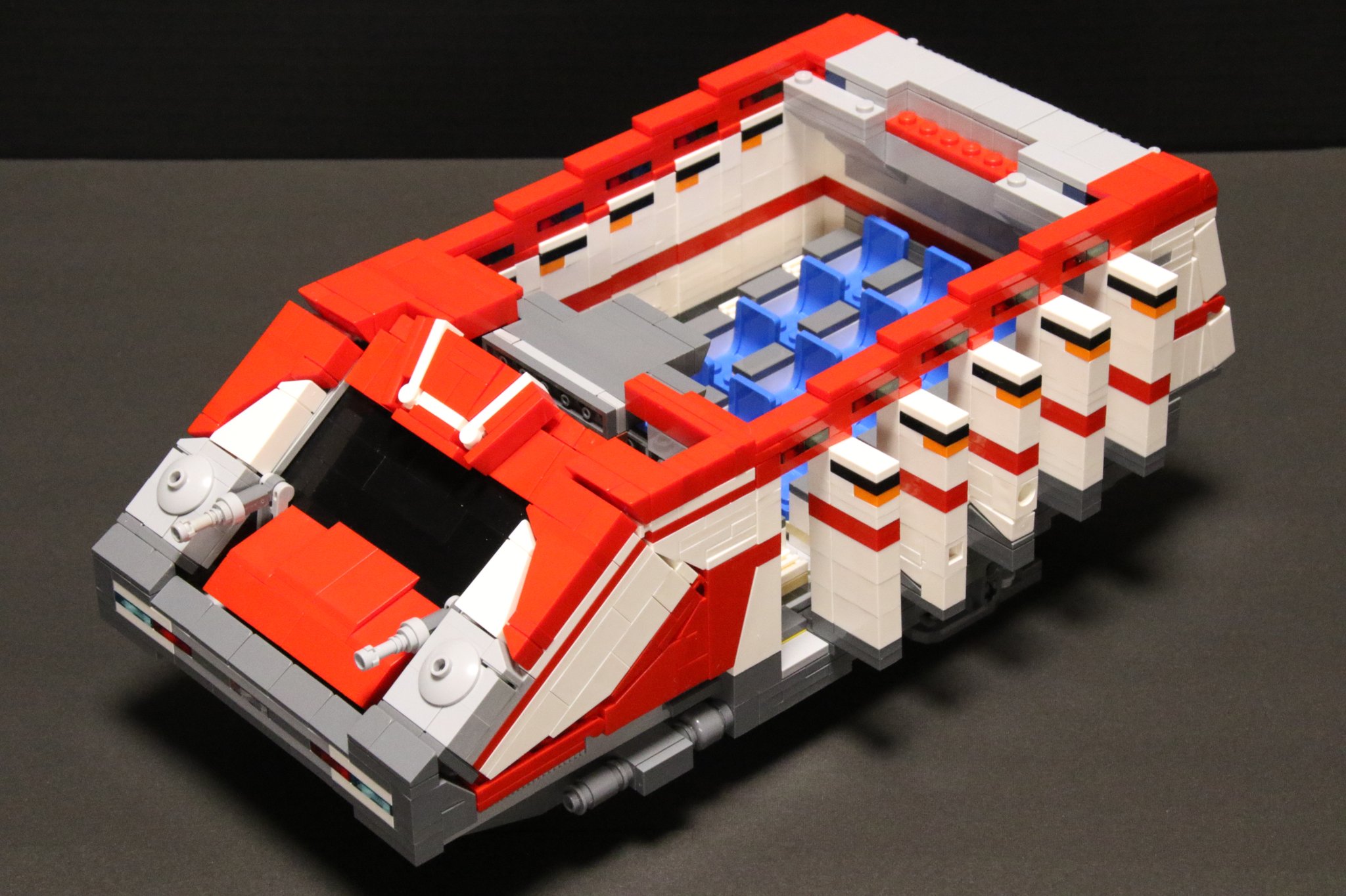 U Wing Pilot on X: "レゴでスタースピーダーを作りました！ 人