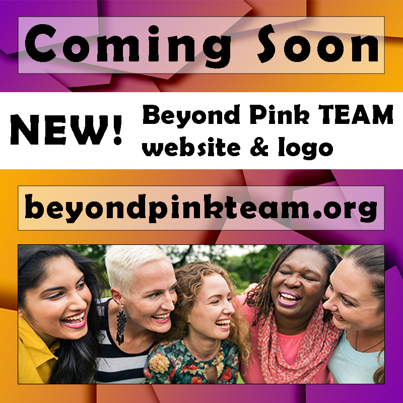 BeyondPinkTEAM's tweet photo. @BeyondPinkTEAM is officially unveiling our new logo and website soon! Stay tuned! https://t.co/BTNw3uIq8M