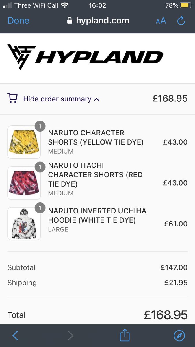 DiggyOh's tweet image. Was worried they were gonna sellout before I got them @hypland