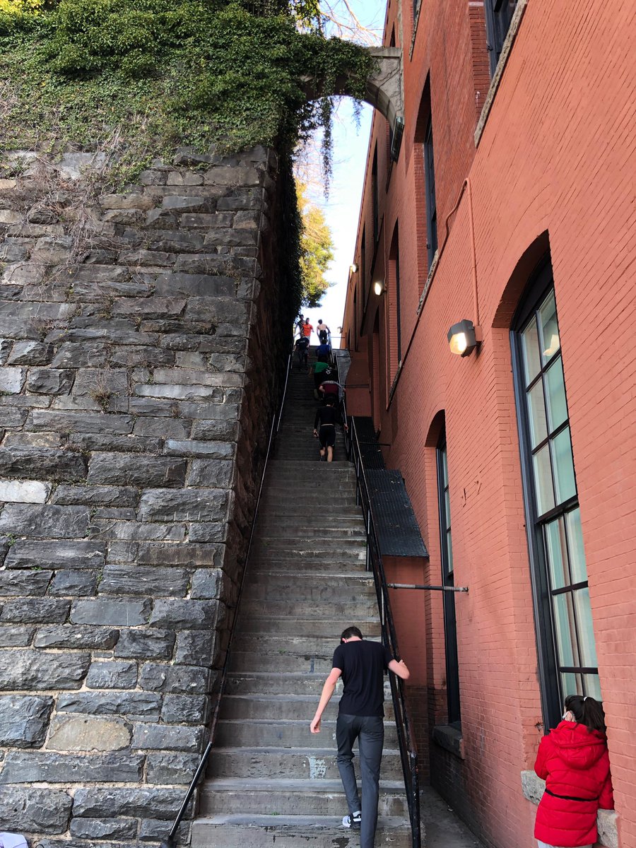 Reason #4,329 why we are #dcstrong: Exorcist Stairs. #wearedc #dcstatehood
