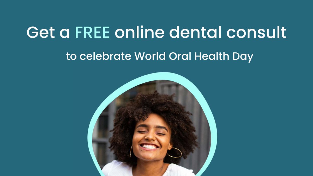 To celebrate World Oral Health Day today, Toothpic are offering FREE online dental consults. Connect to a licensed dentist for a detailed oral health assessment, from your phone, in minutes. 

hubs.ly/H0JD5fs0 

#mouthproud #WOHD21 #smilesallround