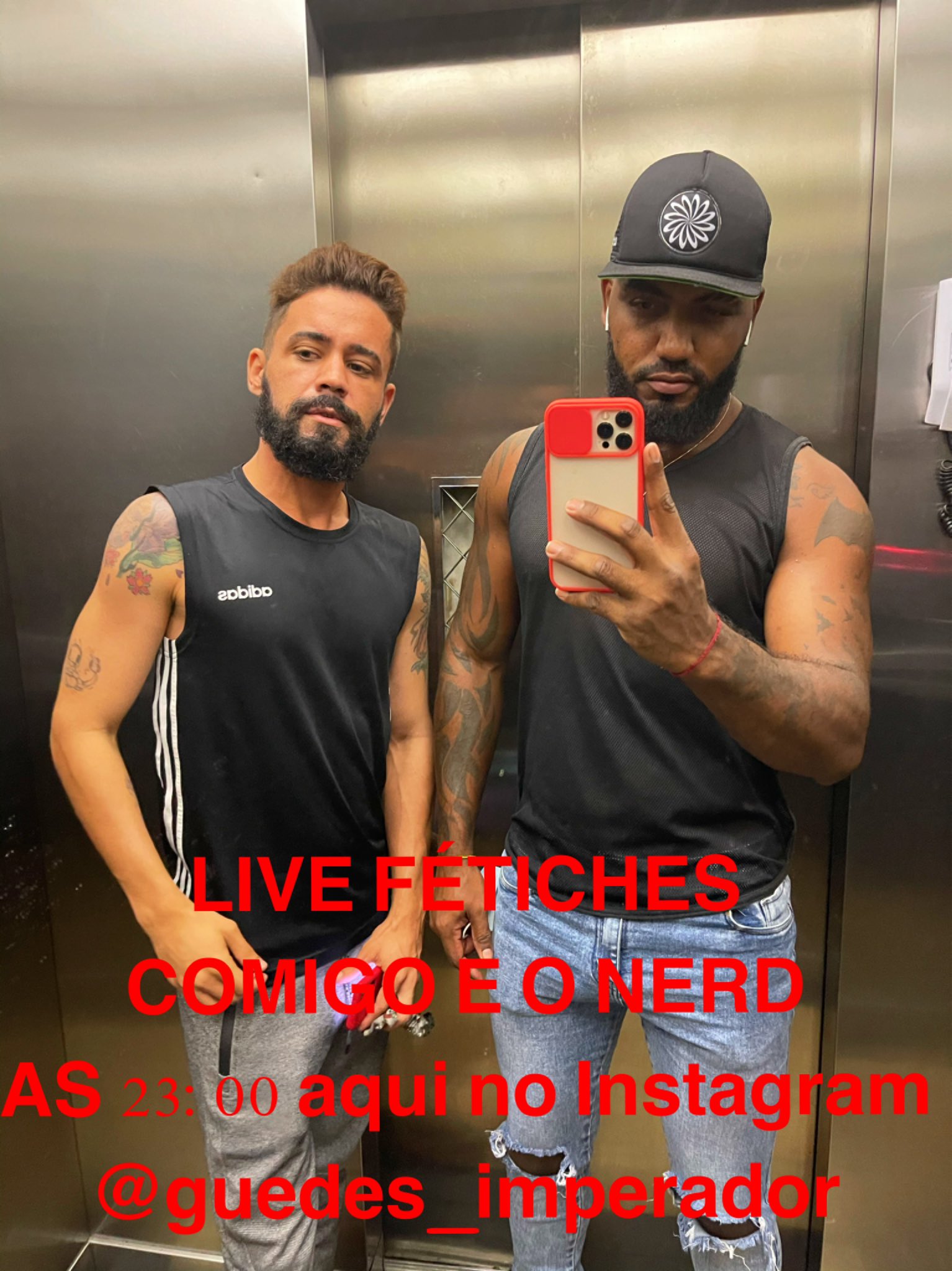 Live logo mais as 23:00 no meu Instagram @guedes_imperador fétiches ent?o se liga e n?o perde n?o porque