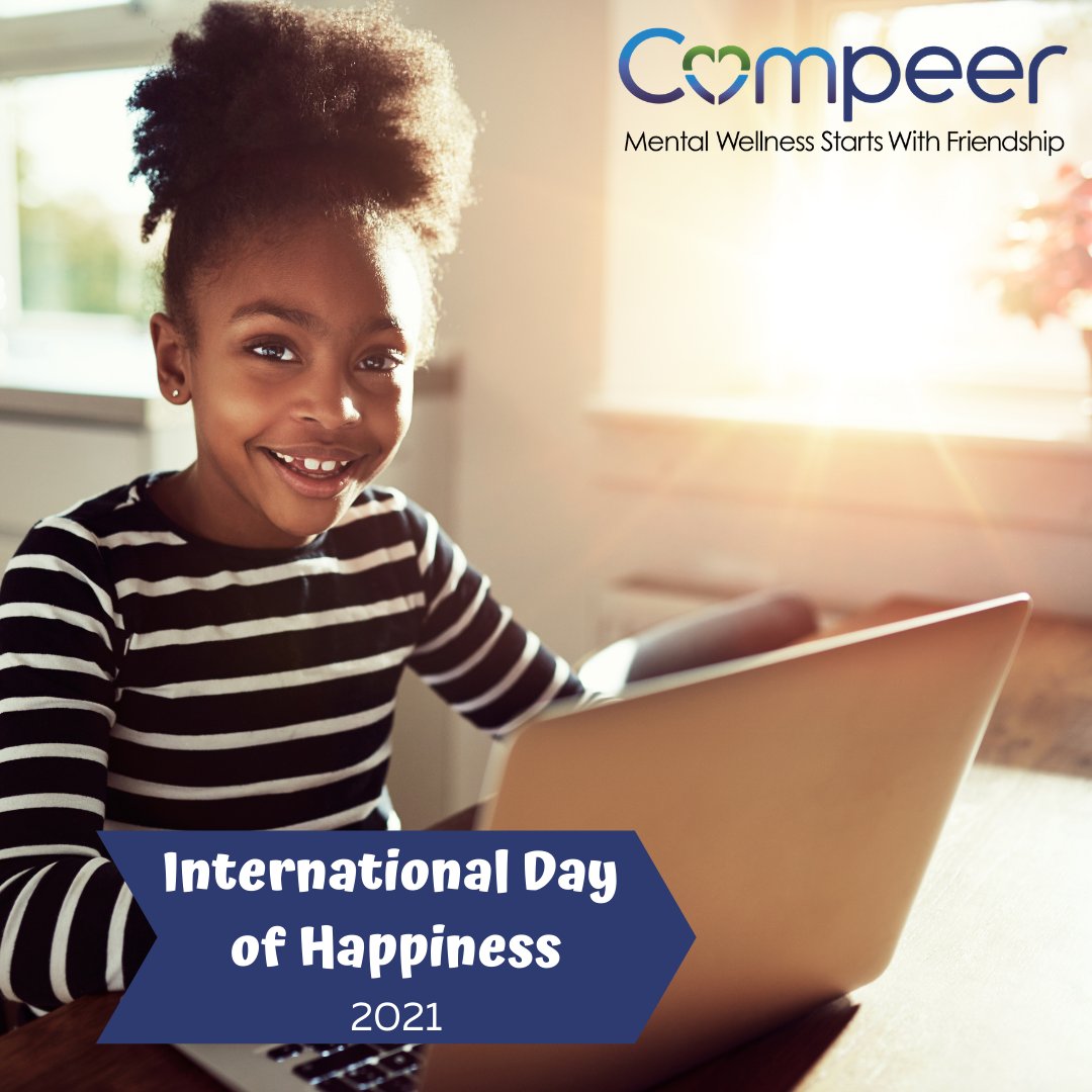 CompeerFriends's tweet image. On International Day of Happiness, we're reminded to spread happiness to those around us. Today and every day. What will you do to spread happiness this weekend? 

#Compeer #MentalWellnessThroughFriendship #CheckOnYourFriends #MentalHealth #InternationalDayOfHappiness21