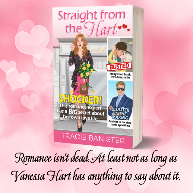 traciebanister's tweet photo. 📕💏🌹😍Extra! Extra! Read all about Vanessa Hart, romance concierge extraordinaire, when my new #RomCom STRAIGHT FROM THE HART is released on April 12th. #preorder #ebook now for just $1.99! #newrelease #readers #BookBoost #redhairdontcare #gingergirl https://t.co/l042FcFeRR https://t.co/hKEcMKCSCH