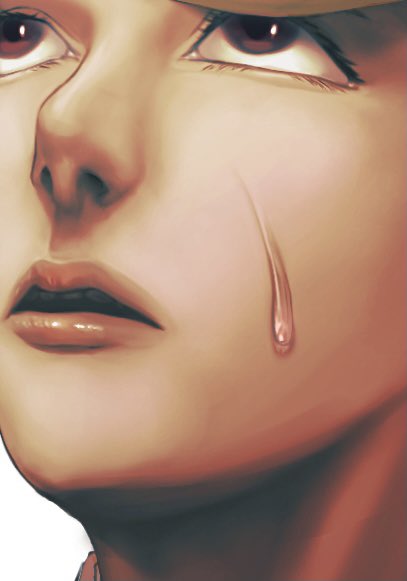 リアルに描いてみよって思ったら口らへん割と上手くてびっくりしたイラスト 鼻の指置 い 4のイラスト