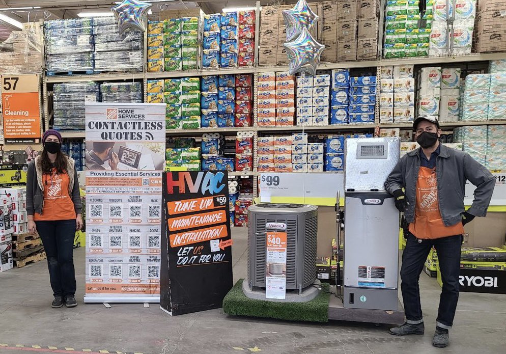 homedepot606's tweet photo. 606 is ready to help our customers with whatever services they need ⭐️! https://t.co/q6K8WZi0fO