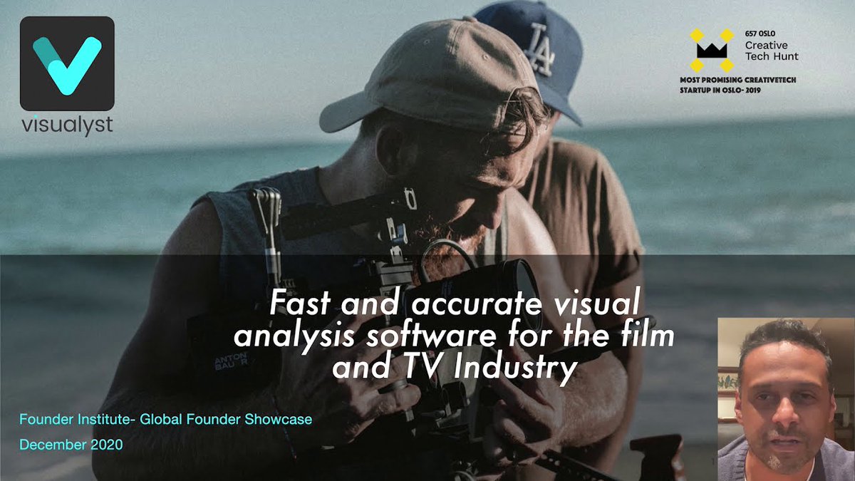 Watch <a href="/Visualyst1/">Visualyst</a>’s pitch from the Founder Showcase: youtu.be/2K7J1v3EXW0 &amp; learn more // rsvp to join the next #FounderShowcase on April 28th at fndri.com/ShowcasePitchA… *** #Pitch application #deadline is TOMORROW (Sunday, March 21st!)

#Oslo #Norway #FIworldwide
