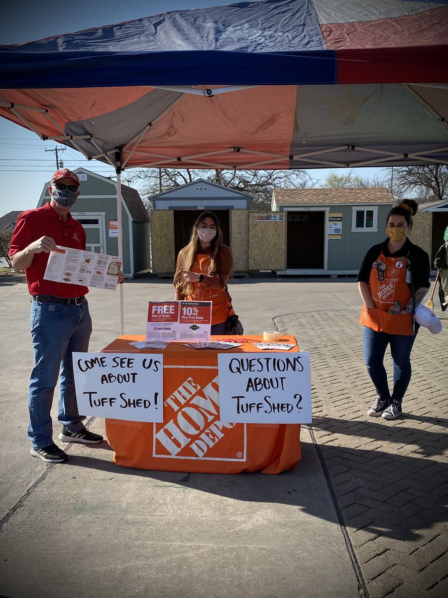 Come see Mike <a href="/MyMd88/">Mike DePuy</a> from <a href="/tuffshed/">Tuff Shed</a> Angela and Marissa at <a href="/Keller6548/">Keller 6548</a> to have all your outdoor storage questions answered! We’re here to make it happen! #badger949 <a href="/Penn_DSM/">Judy Penn</a> <a href="/CarpenterTrina1/">Trina Carpenter 🐾</a> <a href="/Jas110882/">Jeff sparks</a>