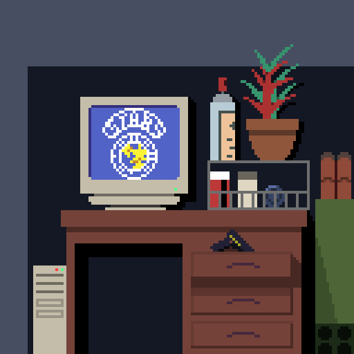 jakelacombekc's tweet photo. A #deskcaddy for a members of STARS! @Pixel_Dailies #pixel_dailies #pixelart https://t.co/RniZBTPf46