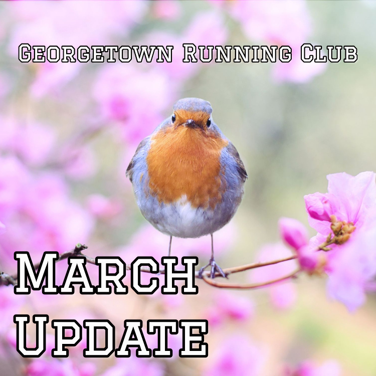 March Georgetown Running Club newsletter is out!  Click here:  bit.ly/GRCMarch2021