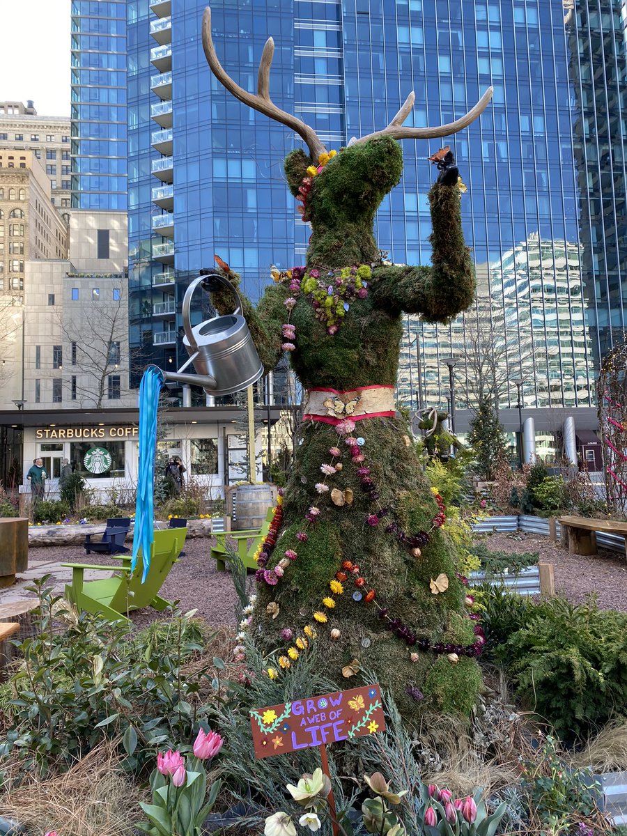 CCDParks's tweet image. Happy Spring 🌸🌷🌼 Our beautiful Wintergarden on the Greenfield Lawn welcomed the change of season with a special guest, our friend the Flower Fairy 🧚‍♀️ 

As always: ⁣
Mask up 😷 ⁣
Keep 6ft of social distance ↔️ ⁣
Stay home if you’re sick 🤒⁣