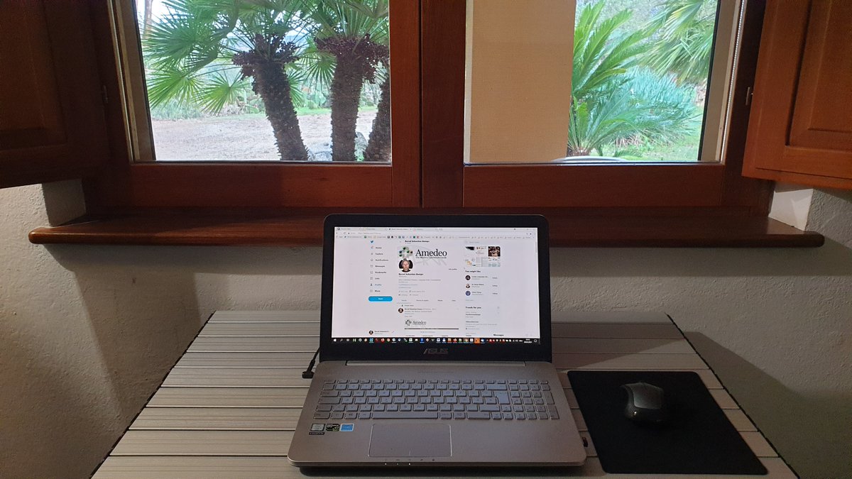 Today, I will be sending the Amedeo newsletters from here: goo.gl/maps/oKQZygRkv…... 😉