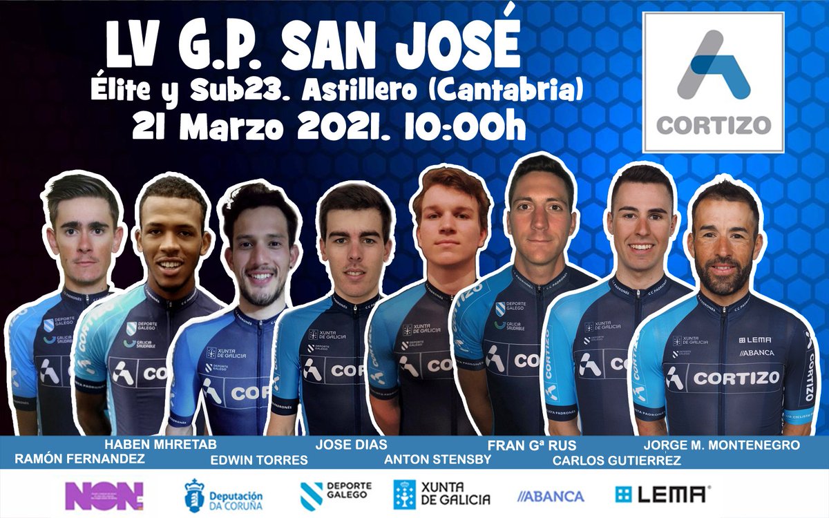 luisfverde's tweet photo. #Venezuela El Táchirense @Edwintorres199 Estará Presente con su equipo @ccpadrones este Domingo en el GP San José. la localidad cántabra de Astillero podremos festejar que su Gran Premio San José vaya a cumplir su 55º aniversario. Éxitos!!! 🚴‍♂️🇻🇪👏 @FVCiclismo https://t.co/eL39pveDKR