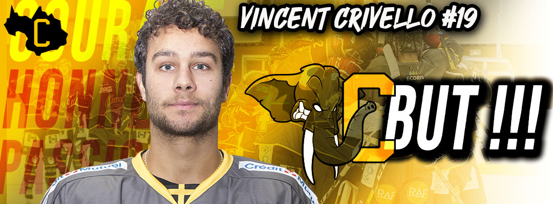 chamberyhockey's tweet photo. 51'00  Vincent Crivello marque son deuxième but de la rencontre et permet aux Eléphants de revenir dans le match 
GO ELEPHANTS 🐘
#CH73 https://t.co/b43dr2GduR