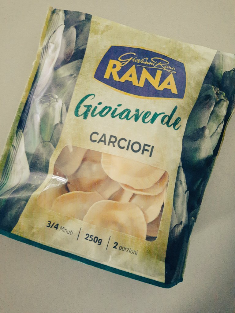 Anche questi davvero buonissimi😜 
Li sto provando tutti 😍 #giovannirana #gioiaverde #carciofi #pasta #primipiattiitaliani #food