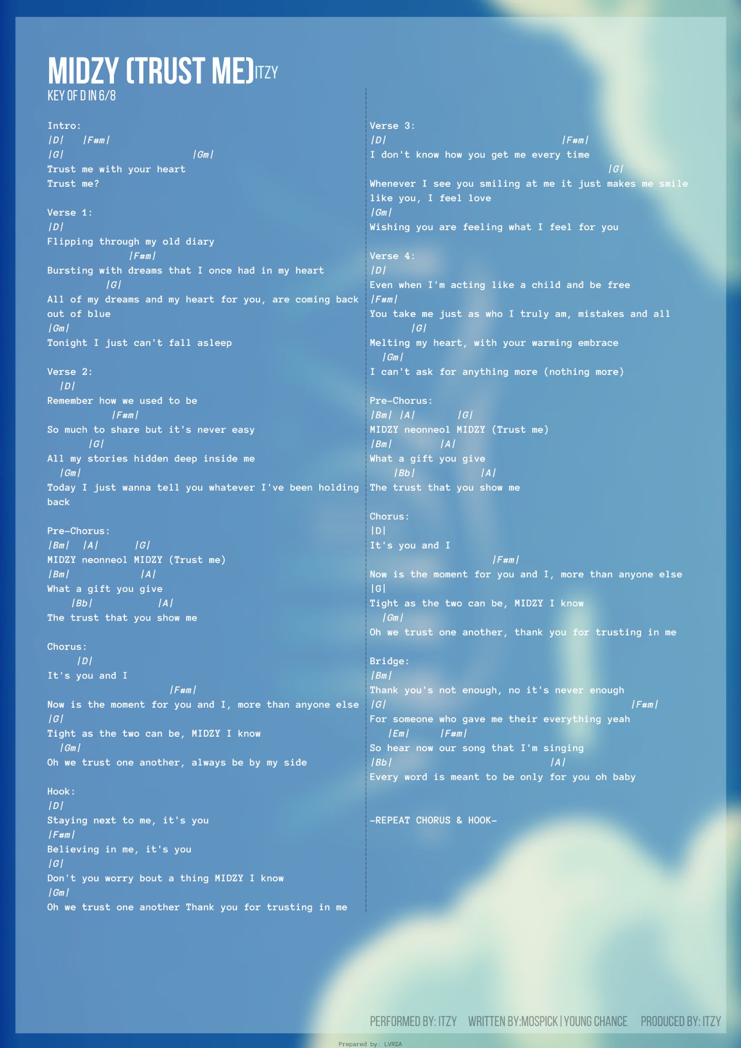 Tony Midzy Trust Me Lyrics And Chords Please Stream Midzy On All Streaming Sites And Apps Midzy Trust Midzy Midzybyitzy Itzy 있지 Itzyofficial T Co Vojzyxdx7j