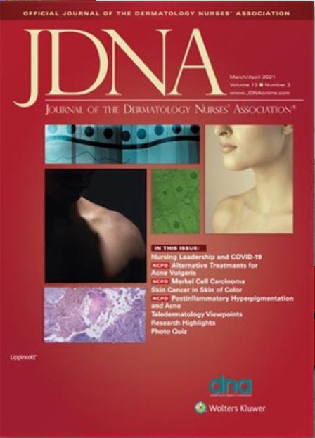 The March/April 2021 issue of JDNA is now online!
*3 NCPD articles: Alternative tx for acne, merkel cell carcinoma, topical options for postinflammatory hyperpigmentation in pts w/ acne
*Plus, skin cancer in skin of color, teledermatology &amp; more...
journals.lww.com/jdnaonline/