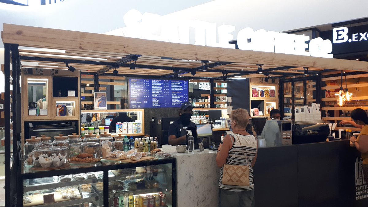 brianwit's tweet image. Seattle thoroughly enjoyed the service and the quality of the coffee