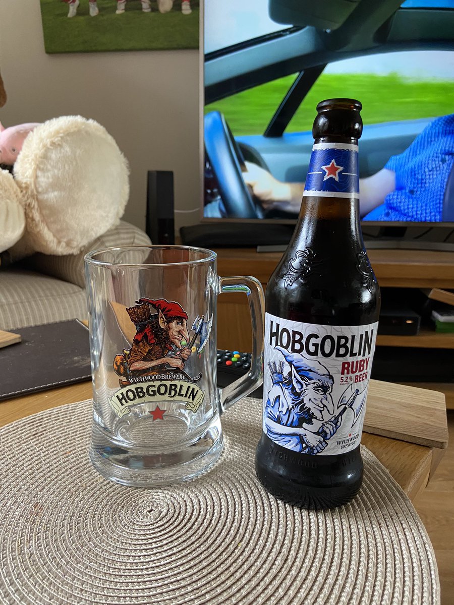 Ready for the rugby and football <a href="/WychwoodGoblins/">Wychwood Goblins</a> <a href="/HobgoblinBeer/">Hobgoblin</a>