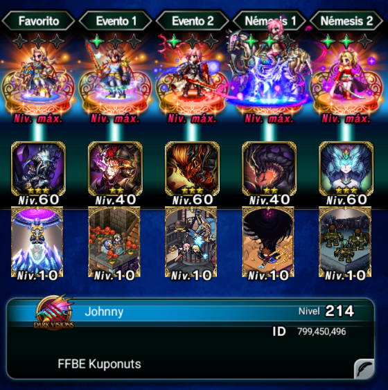SirJohnnyBoi's tweet photo. @MIGHTY_M0us3 @FFBE_EN I added you! I have 4 bonus units currently. 2 for raid and 2 for King Mog event. https://t.co/GccH22UXxP