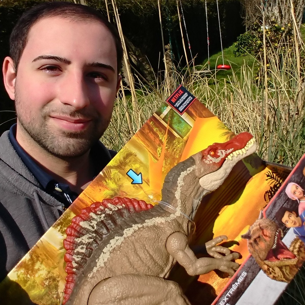 JurassicBap's tweet photo. Glad to add this one to the collection! @jurassicworld @Mattel #JurassicWorld #TheParkIsOpen #CampCretaceous #CampIsOpen #TheCampIsOpen #JurassicPark #IslaNublar #JurassicPark3 #IslaSorna #Dinosaur #Spinosaurus https://t.co/VD8Peojccq