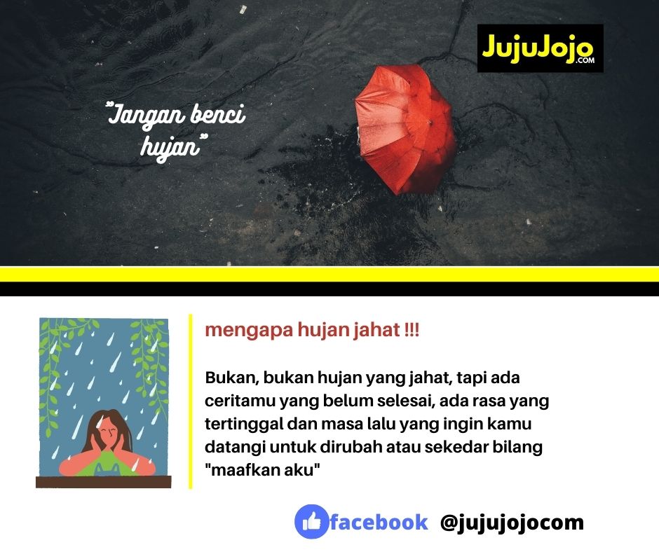 jujujojocom's tweet photo. jangan benci hujan, bukan hujan yang jahat !

malam minggu
malming #LoveStory  
kakinya kunti
kelas 8 https://t.co/9gQ8Gk7LxR