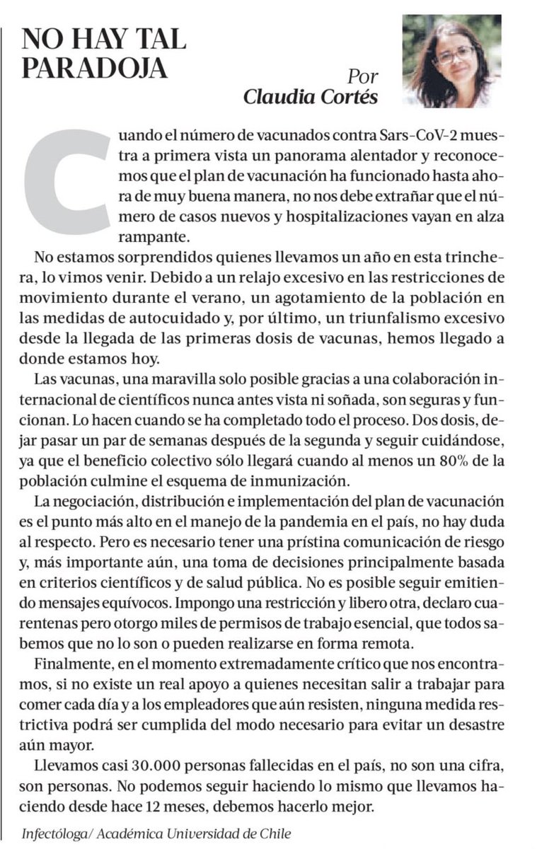 cla_cor's tweet photo. En @latercera de hoy. Pase, lea y si quiere opine. https://t.co/d80YUTnqc3