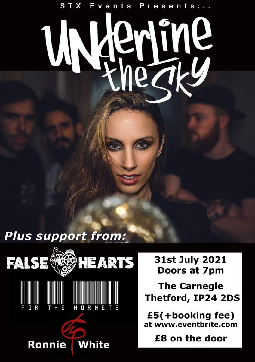 What is, a gig?

31st July - The Carnegie Thetford

TIx - eventbrite.com/e/live-the-car…