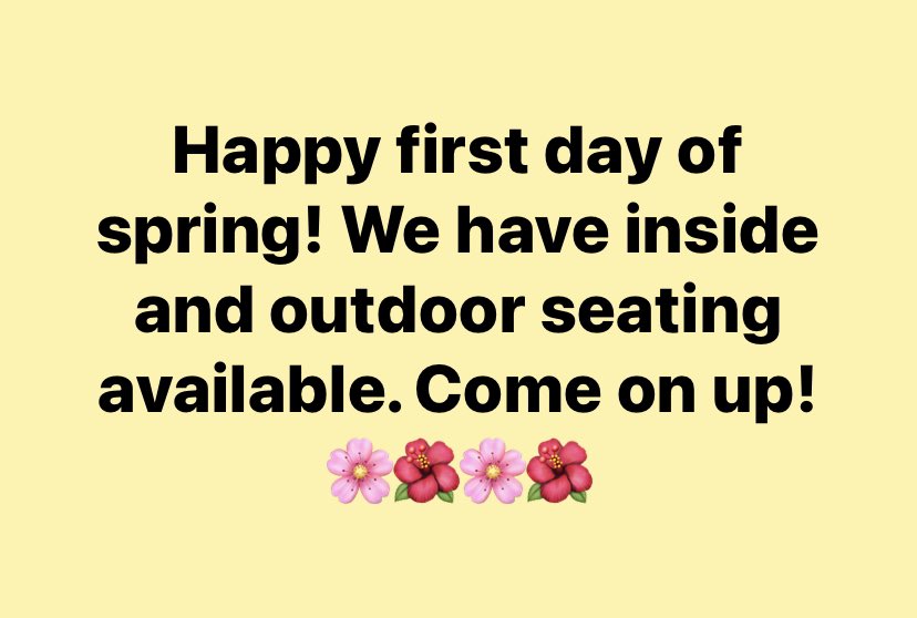 KettleHavertown's tweet photo. Spring is here! 🙌 https://t.co/JjbGiAYNSr