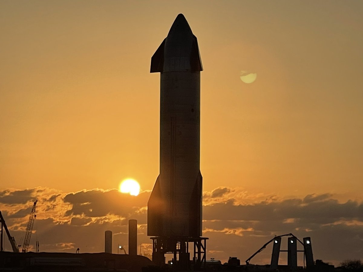 Mary (@bocachicagal) on Twitter photo Good morning sunshine! It’s going to be another beautiful day here at SpaceX Boca Chica. I hope y’all enjoy your day. ☀️🚀🤩
<a href="/NASASpaceflight/">NSF - NASASpaceflight.com</a> Good morning sunshine! It’s going to be another beautiful day here at SpaceX Boca Chica. I hope y’all enjoy your day. ☀️🚀🤩
<a href="/NASASpaceflight/">NSF - NASASpaceflight.com</a>