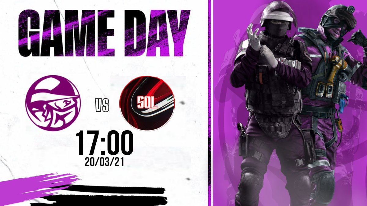 🏆- <a href="/ThunderLeagueR6/">Thunder League®️</a>
💜
🆚- <a href="/SonsOfLiberty27/">SonsOfLiberty</a>
💜
⏰- 17:00
💜
🎮- #RainbowSixSiege
💜
#banditsrules✊💜 / #banditsrc