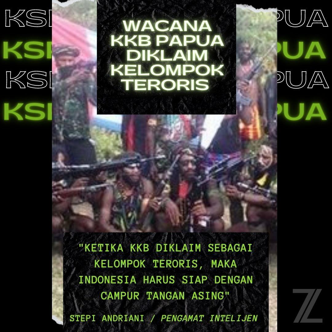 KKB memang layak di sebut kelompok teroris