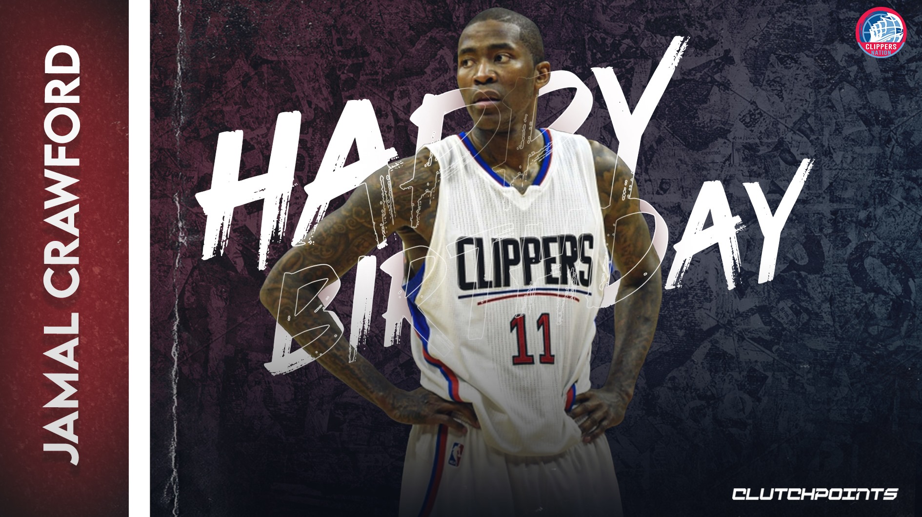 Join Clippers Nation in greeting Jamal Crawford a happy 41st birthday! 
