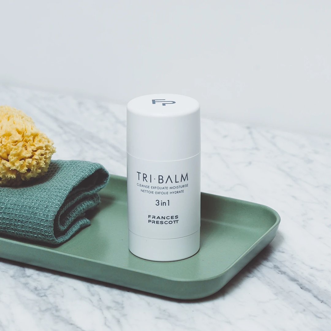 Tri-Balm by Frances Prescott is a luxurious facial balm which cleanses, exfoliates and moisturises in one simple step. Using the purest premium ingredients, Tri-Balm nurtures skin to give an instantly glowing complexion. Discover now > bit.ly/38S5fMA