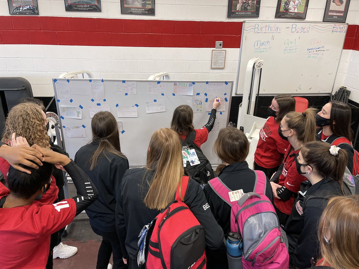 PenfieldGirlsVB's tweet photo. Team building before our match with Fairport. You can stream it here: https://t.co/Tibz6RLH7z https://t.co/SQlfwFBdsj